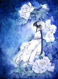 葉綠一時,花開一瞬